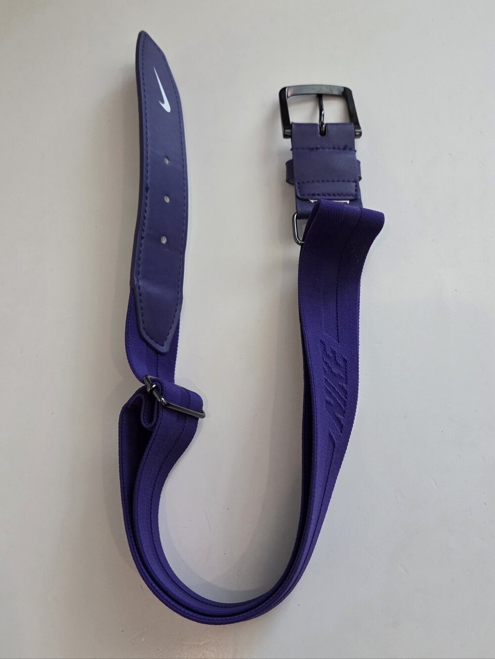 Nike Purple Kids Baseball Belt